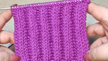 Relief Rib Stitch