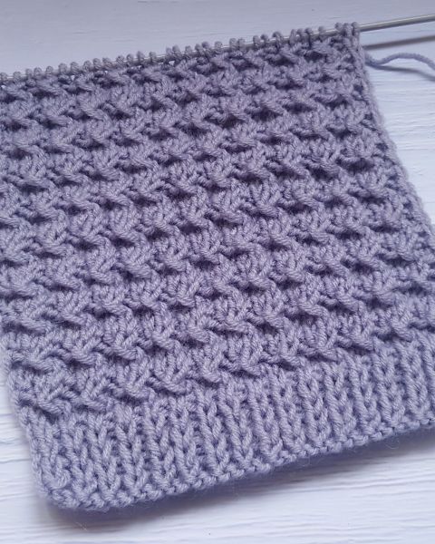 Relief Stitch Knitting Pattern