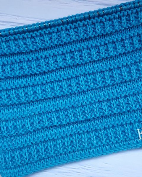 Relief Stripe Knitting Pattern