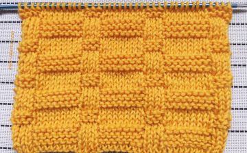 Easy Relief Knit Stitch