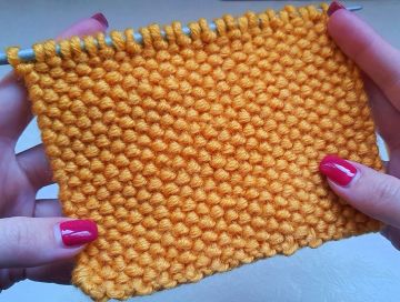 Knot Stitch Knitting Pattern for Pillows