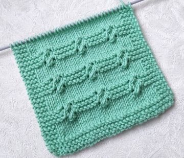 Relief Stitch Knitting Pattern