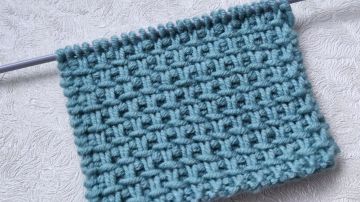 Relief Stitch Knitting Pattern
