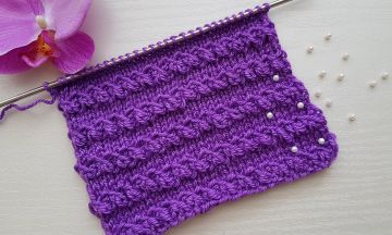 Relief Stitch Knitting