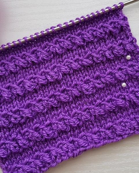 Relief Stitch Knitting