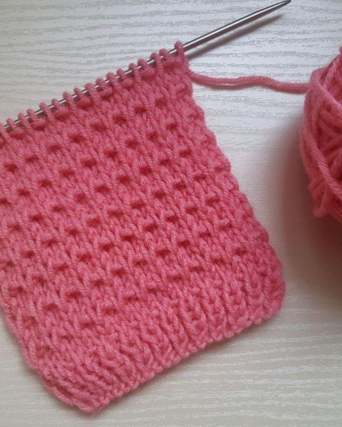 Relief Stitch Knitting