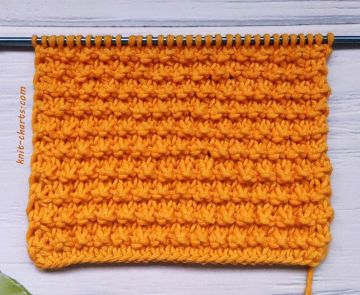 Tutorial Knitting Star Stitch 