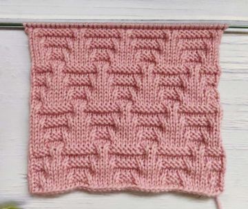 Relief Stitch Knitting Pattern