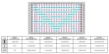 relief stitch chart 