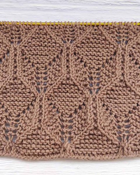 3d Relief Stitch Knitting Pattern