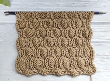 Textured Oval Stitch