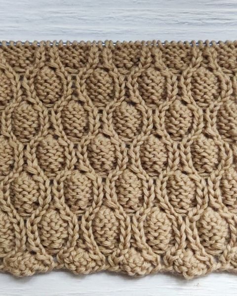 Textured Oval Stitch