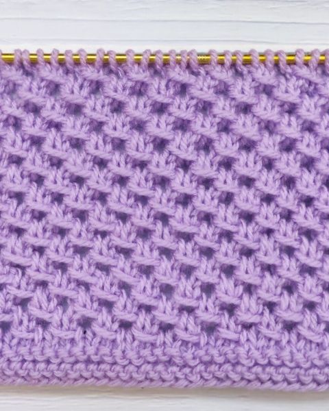 Textured Stitch Knitting Pattern
