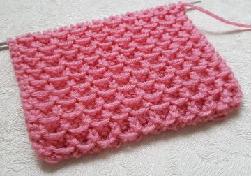 Waffle Stitch Knitting Pattern