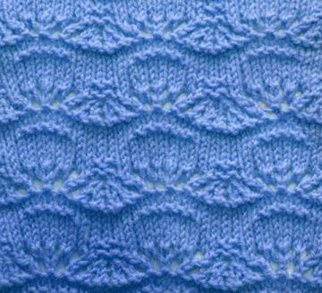 Wavy Knit Stitch