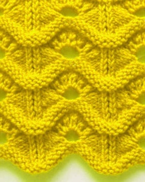 Wavy Knit Stitch