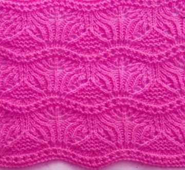 Wavy Knit Stitch