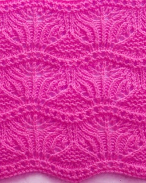 Wavy Knit Stitch