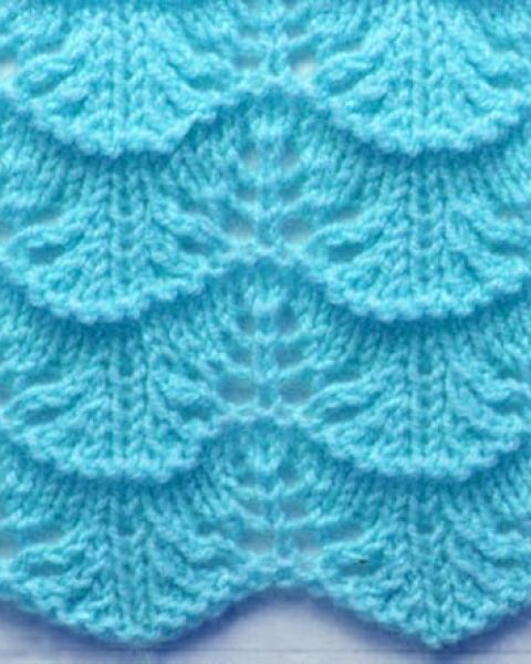 Wavy Knit Stitch