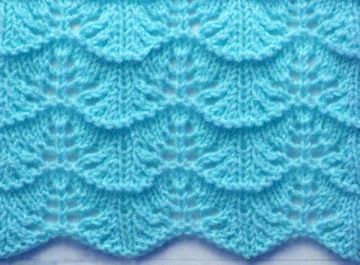 Wavy Knit Stitch