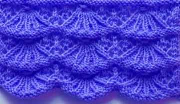 Wavy Knit Stitch
