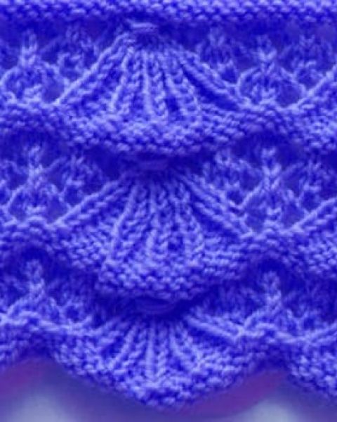 Wavy Knit Stitch