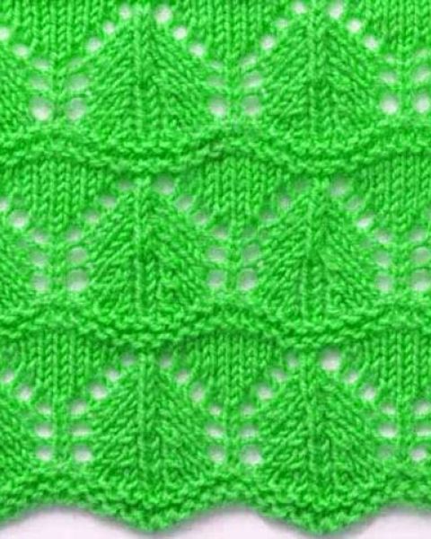 Wavy Knit Stitch