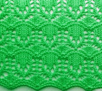 Wavy Knit Stitch
