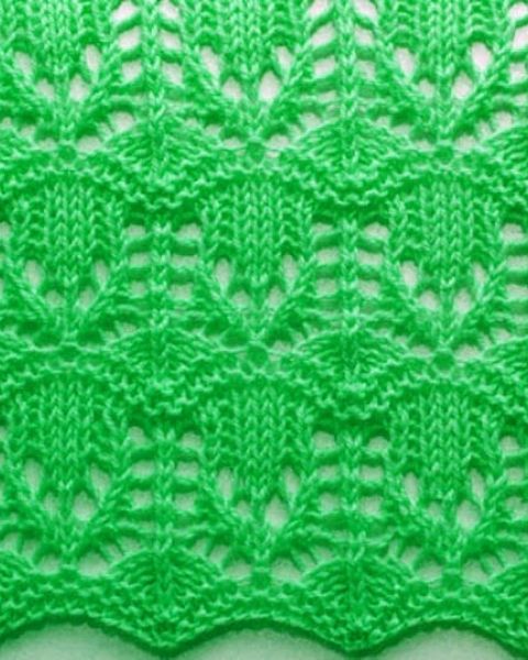 Wavy Knit Stitch