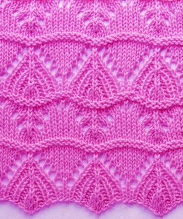 Wavy Knit Stitch