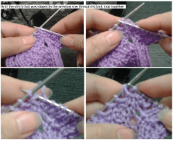 wavy knit stitch 