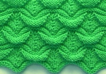 Wavy Knit Stitch