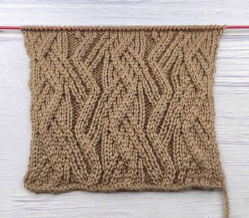 Zigzag Stitch Knitting Pattern
