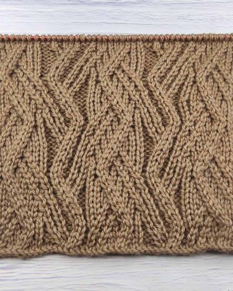 Zigzag Stitch Knitting Pattern