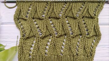 Zigzag Stitch Knitting Pattern