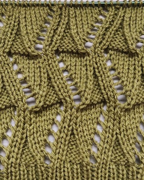Zigzag Stitch Knitting Pattern
