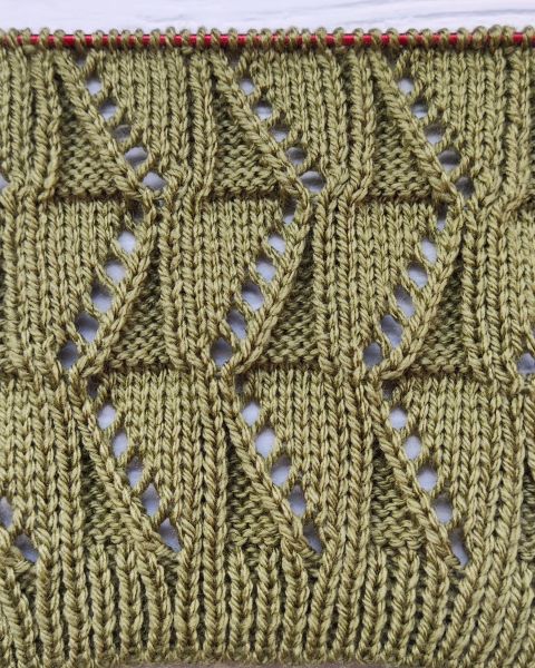 Zigzag Stitch Knitting Pattern