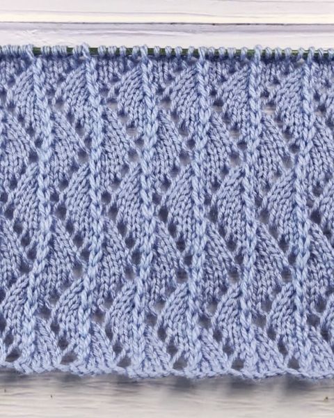 Zigzag Stitch Knitting Pattern