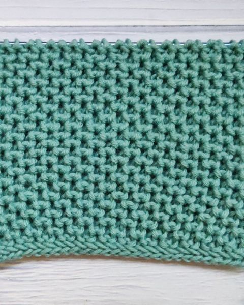 Easy Relief Knitting Pattern for Beginners