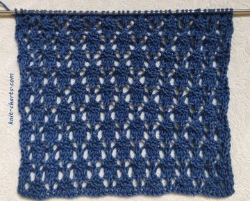 Mesh Stitch Knitting Pattern