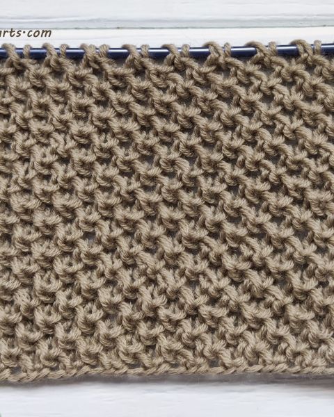 Mesh Stitch Knitting Pattern
