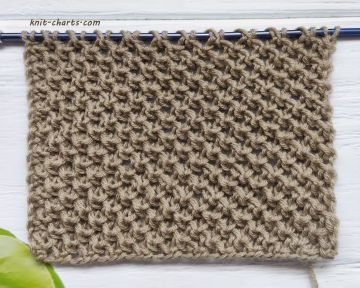 Mesh Stitch Knitting Pattern