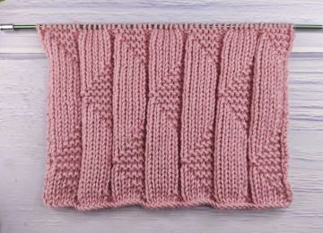 Triangles - Geometric Stitch Knitting