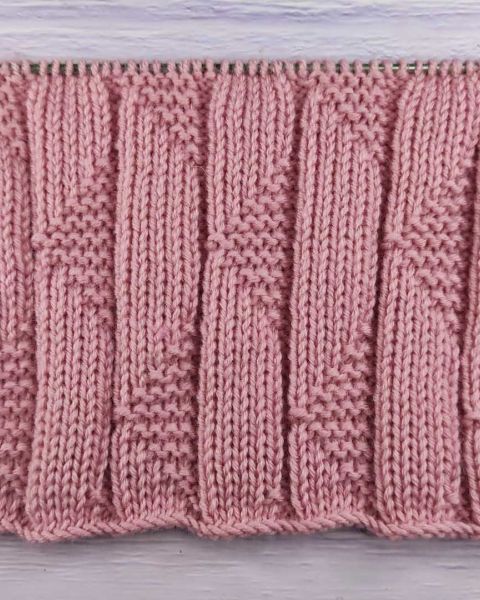 Triangles - Geometric Stitch Knitting