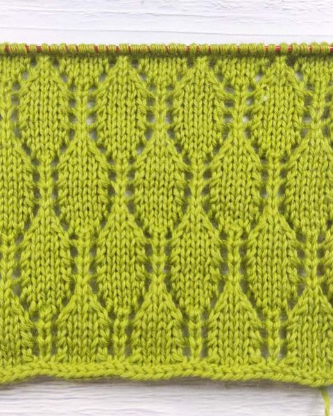 Lace Hexagon Knitting Pattern