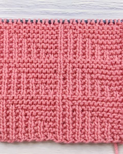 Textured Triangles - Geometric Stitch Knitting