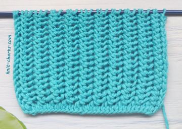 Mesh Stitch Knitting Pattern
