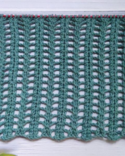 Mesh Stitch Knitting Pattern