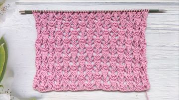 Mesh Stitch Knitting Pattern