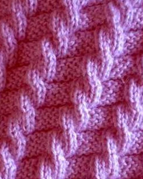 Cable Knit Pattern without cable needle